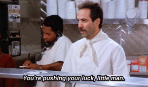 pushing your luck