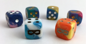 Masks dice