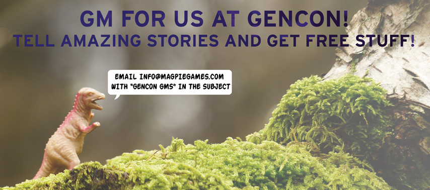 Call for GenCon GMs! July 2017