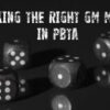 Picking the Right GM Move in PbtA
